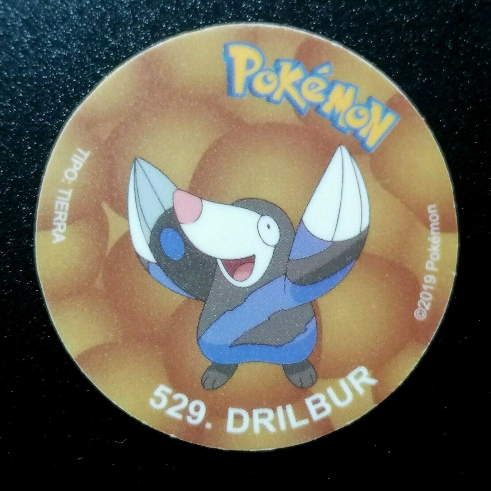 TAZO POKEMON DKV #570 ZORUA 2019 Unova PERU South America Pogs Taps