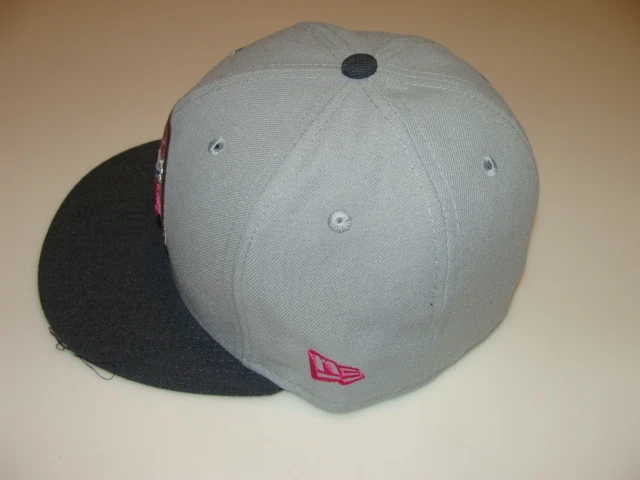 Toronto Blue Jays Custom New Cap Hat 7 1/8 59fifty MLB Baseball Pink Grey  - Image 2 of 4