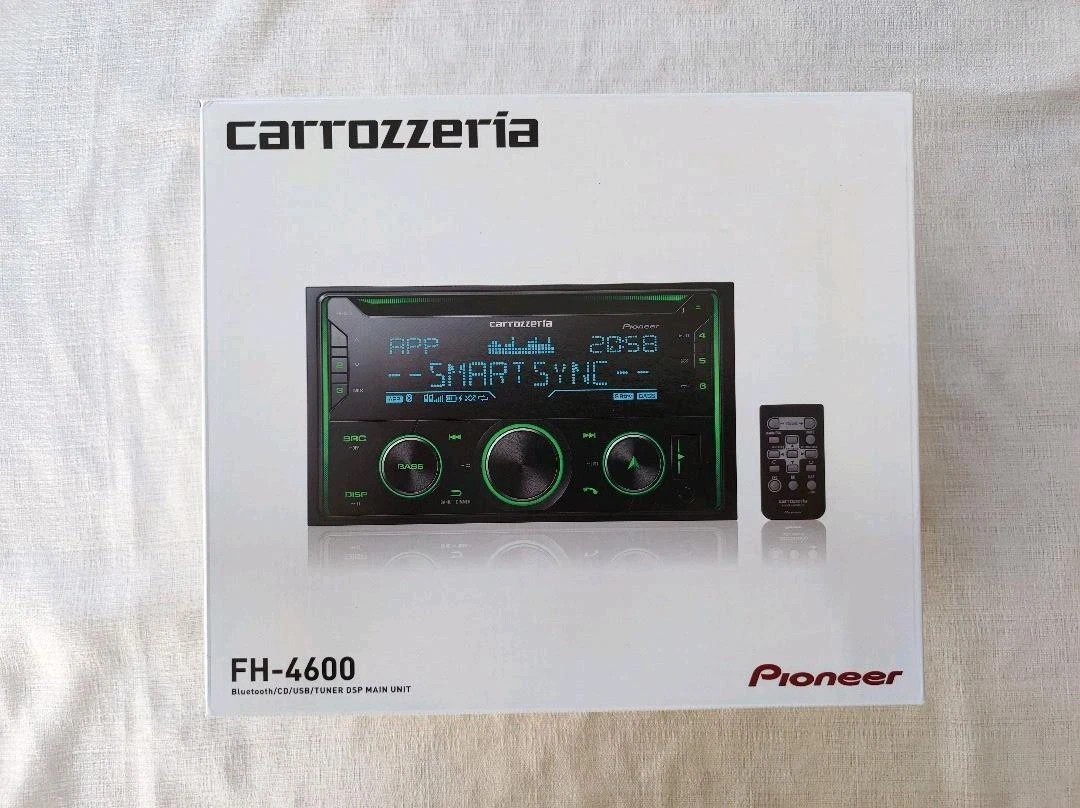 New Carrozzeria Pioneer Car Audio 2DIN FH 4600 Bluetooth Equipped