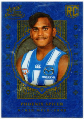 2021 AFL OPTIMUM PLUS + ROOKIE - OP205 Phoenix SPICER (NORTH MELBOURNE) 241/455