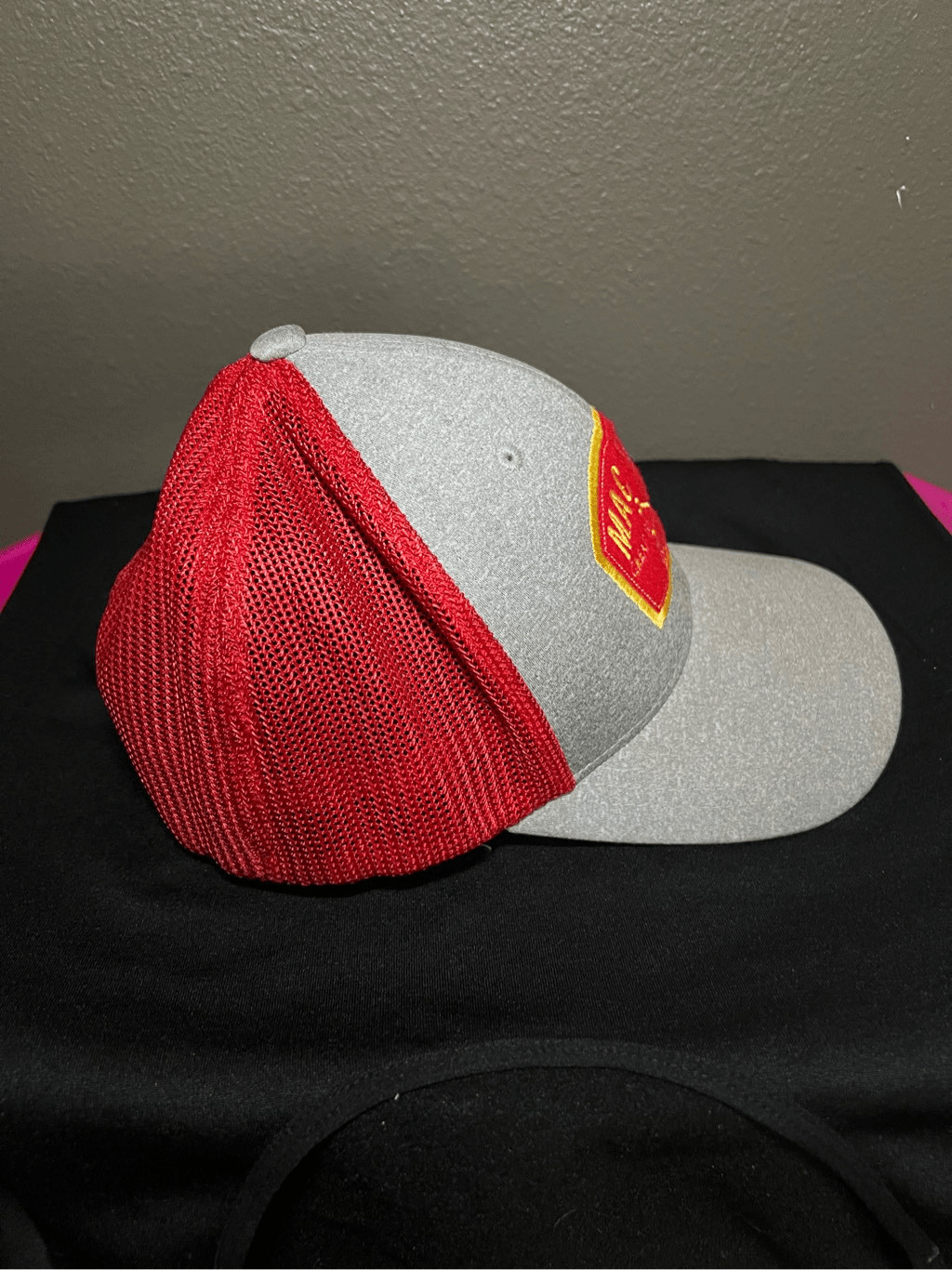 Mac Tools Embroidered Patch Flexfit Hat Gray and … - image 4