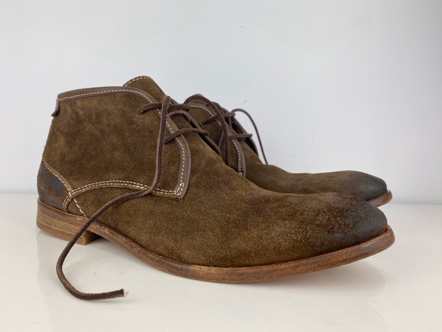 mens grey chukka boots uk