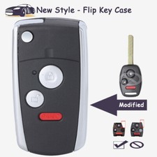 Modified Flip Remote Key Case Fob 21 Buttons Shell For Honda Cr-v Civic Odyssey Modified Flip Remote Key Case Fob 21 Buttons Shell For Honda Cr-v Civic Odyssey