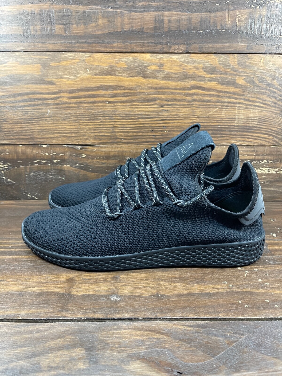 NEW Mens Adidas PW Tennis HU - Pharrell Williams TRIPLE Black GX2484 -  Shopping.com