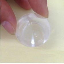 2pcs 30mm Round Plastic Fresnel Lens Focal 15mm PMMA Optic Solar Condensor