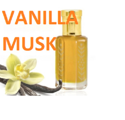 Huile De Parfum Roll-On Vanilla Musk – 5 Ml, Sans Alcool, Longue Durée, Neuf