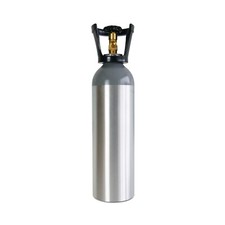 Bombola Co2 4Kg Alluminio Piena Ricaricabile + Valvola Residuale Erogatori Acqua