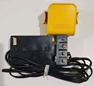1970s Aurora AFX Wall-Pak ''C'' Transformer w/Clip-On Terminal Tested & Working