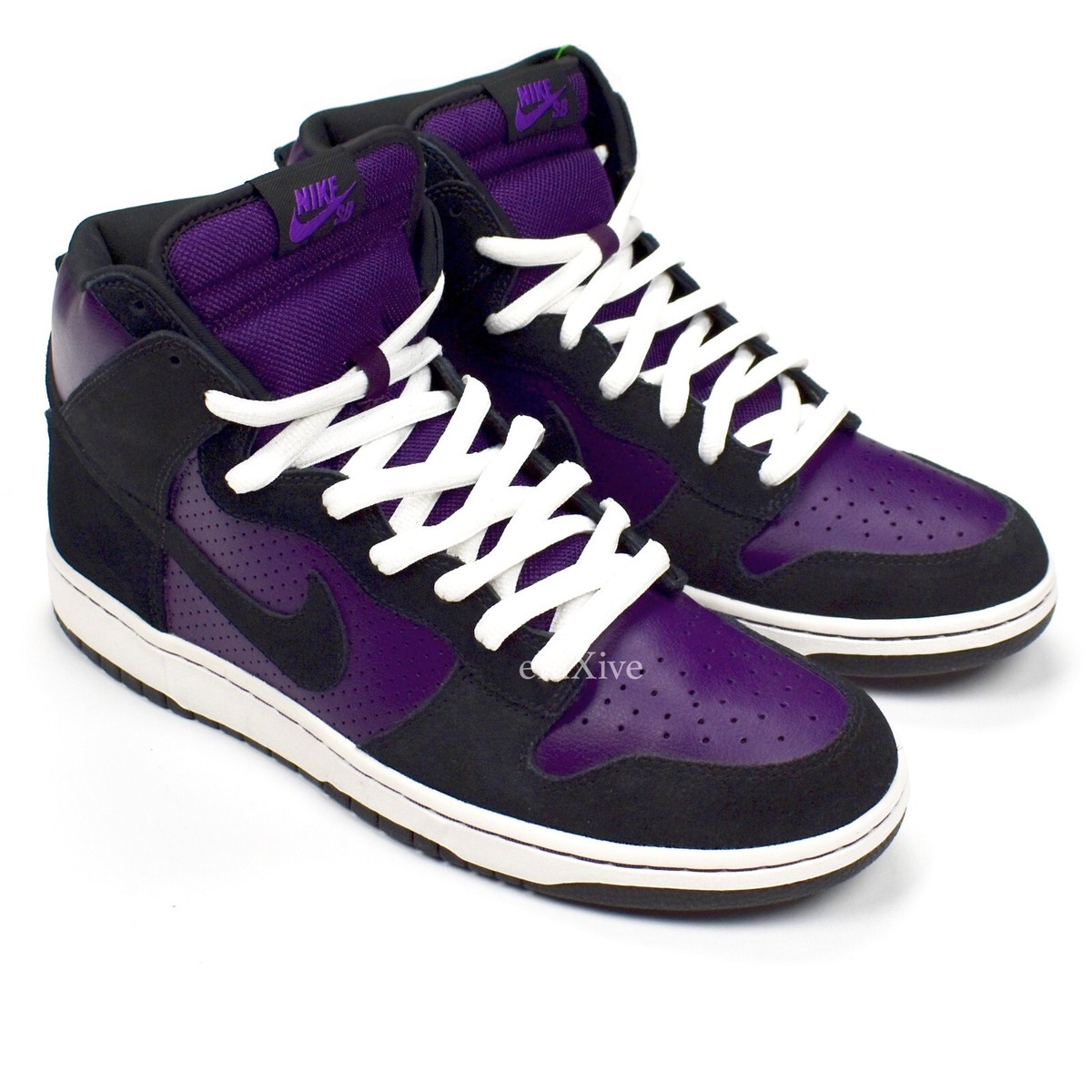 NWT Nike Dunk High Pro SB Grand Purple Black Sneakers Men's NWT Nike Dunk High Pro SB Grand Purple Black Sneakers Men's