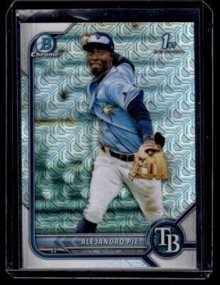 2022 Bowman Chrome Prospects MOJO Alejandro Pie Tampa Bay Rays #BCP-99