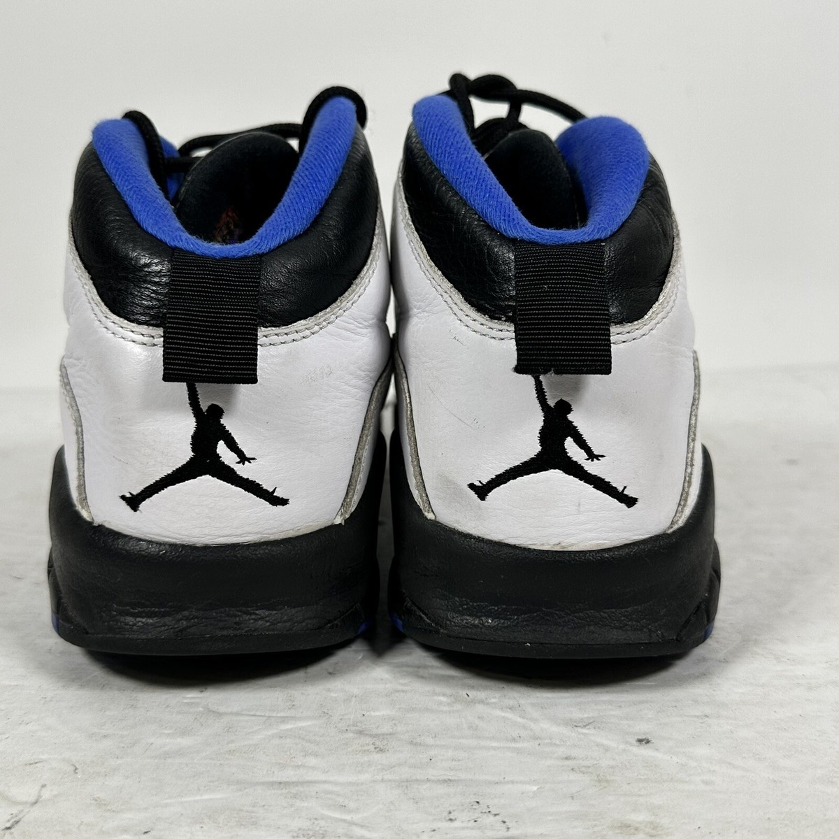Nike Air Jordan Retro X 10 White & Blue Shoes 310805-108 Sz 9.5 no Box Jordan 10 Retro 2018 Orlando for Sale | Authenticity  main image 2