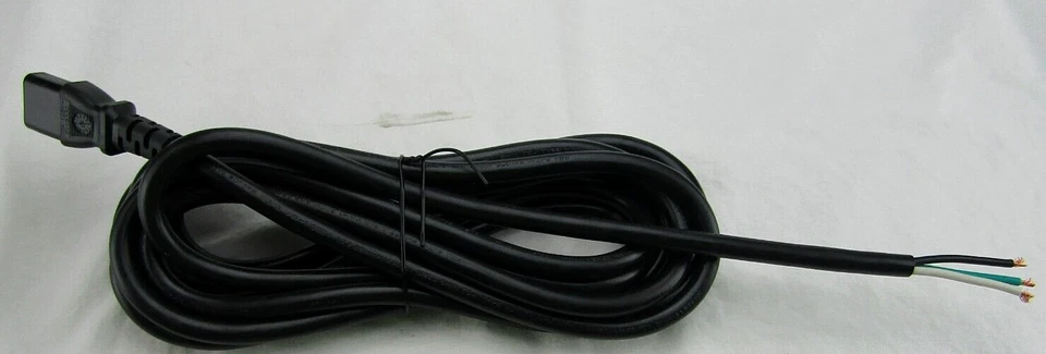 CABLE POWER C13 CABLE TO STUB 15' BLK/WT/GRN 14/3 15A 125A-10108092 - Image 4 of 4