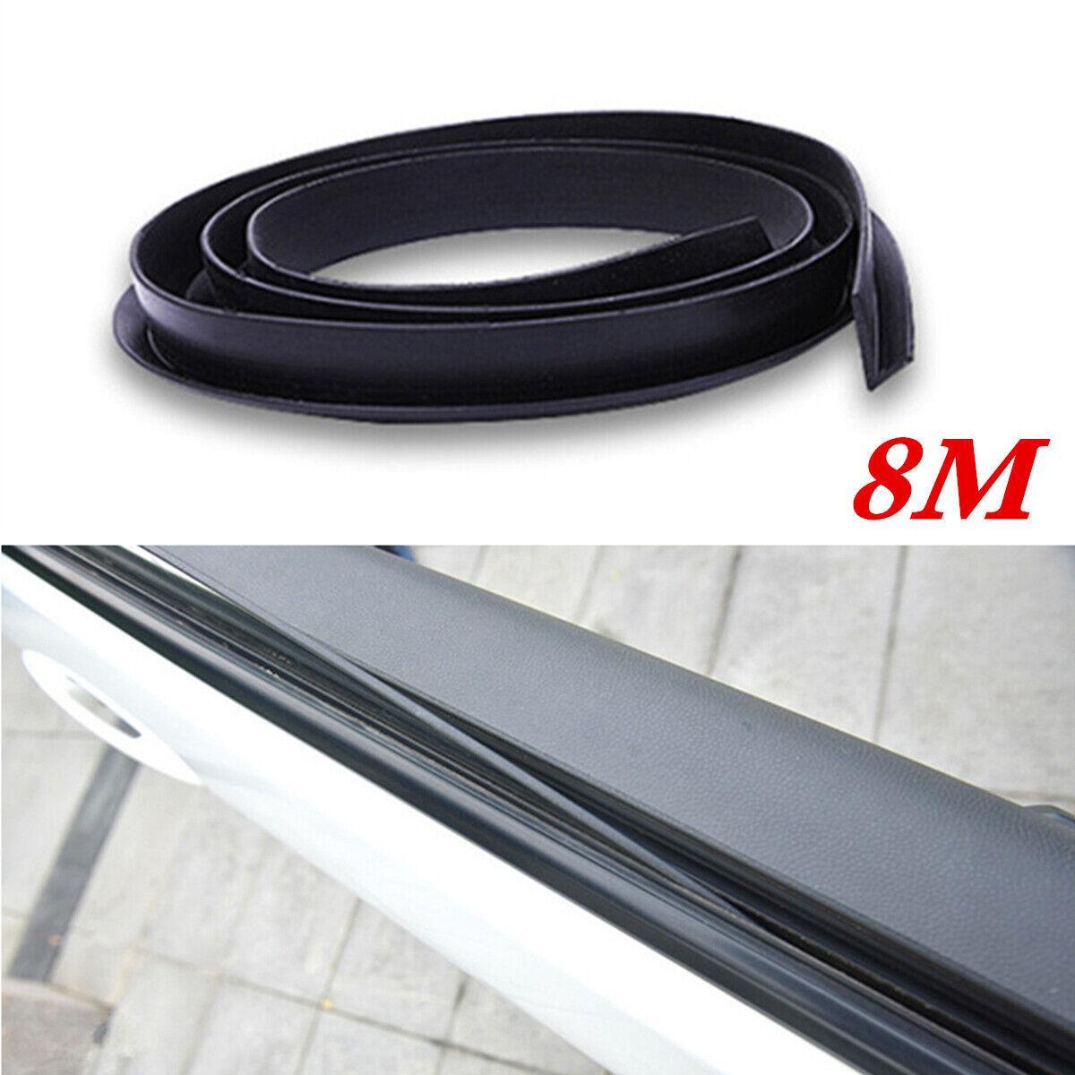 26ft Car Door Window Glass Edge Guard Rubber Seal Trim Protector Strip