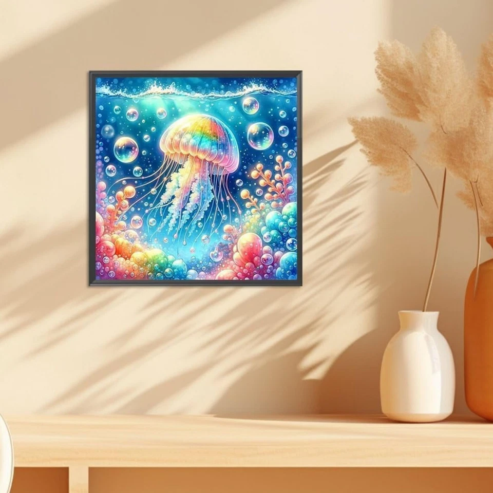 5D Diamond художественный набор - полная дрель сделай сам картина драгоценными камнями для начинающих и домашнего декора (13. - Изображение 2 из 4