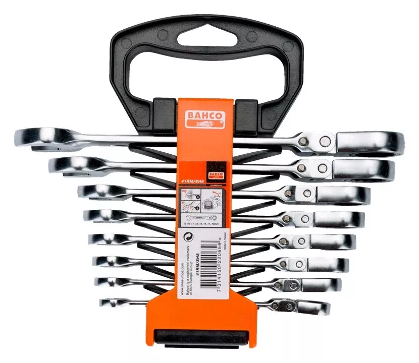 Bahco ratchet spanner on sale set