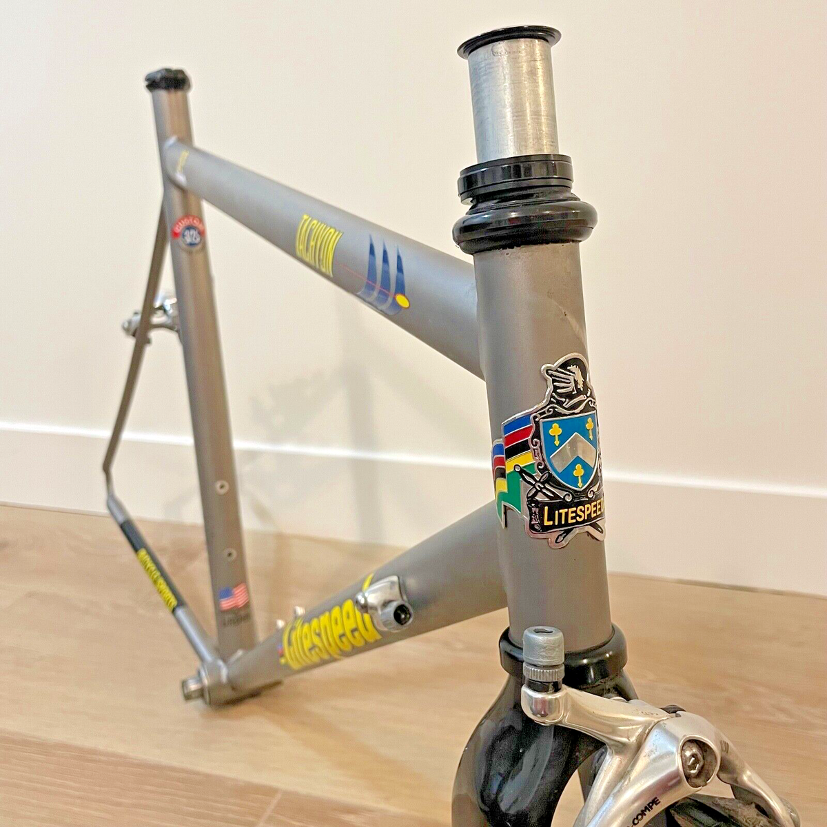 Vintage Litespeed Tachyon Titanium Bike Frame - 55cm - 650c | eBay