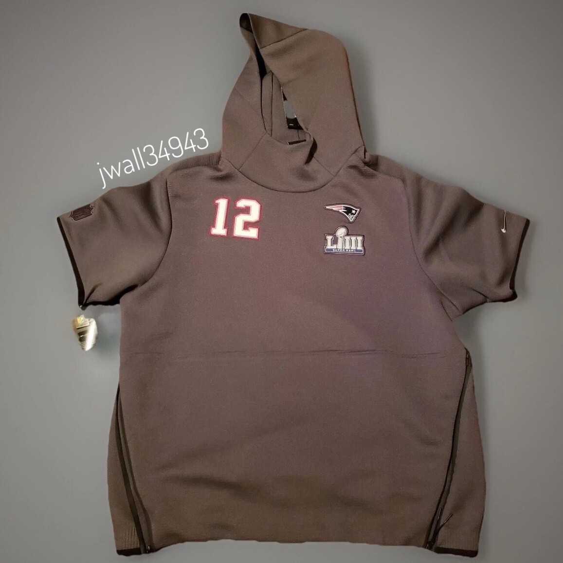 Nike New England Patriots Tom Brady Super Bowl LIII 53 Media Day