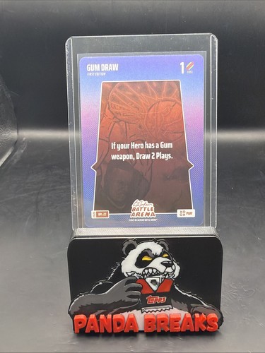 2026 Bo Jackson Battle Arena Gum Draw Bonus Play SSP BPL-22
