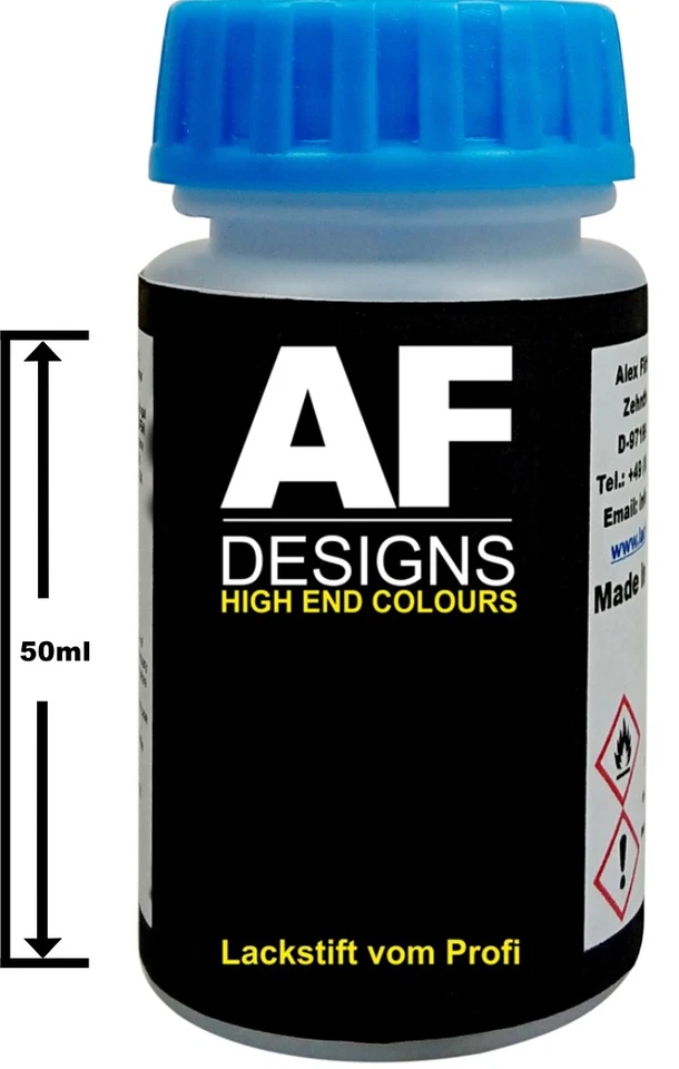 Lackstift für VW / Volkswagen L100 Altweiss + Klarlack je 50ml Autolack Set - Bild 4 von 4