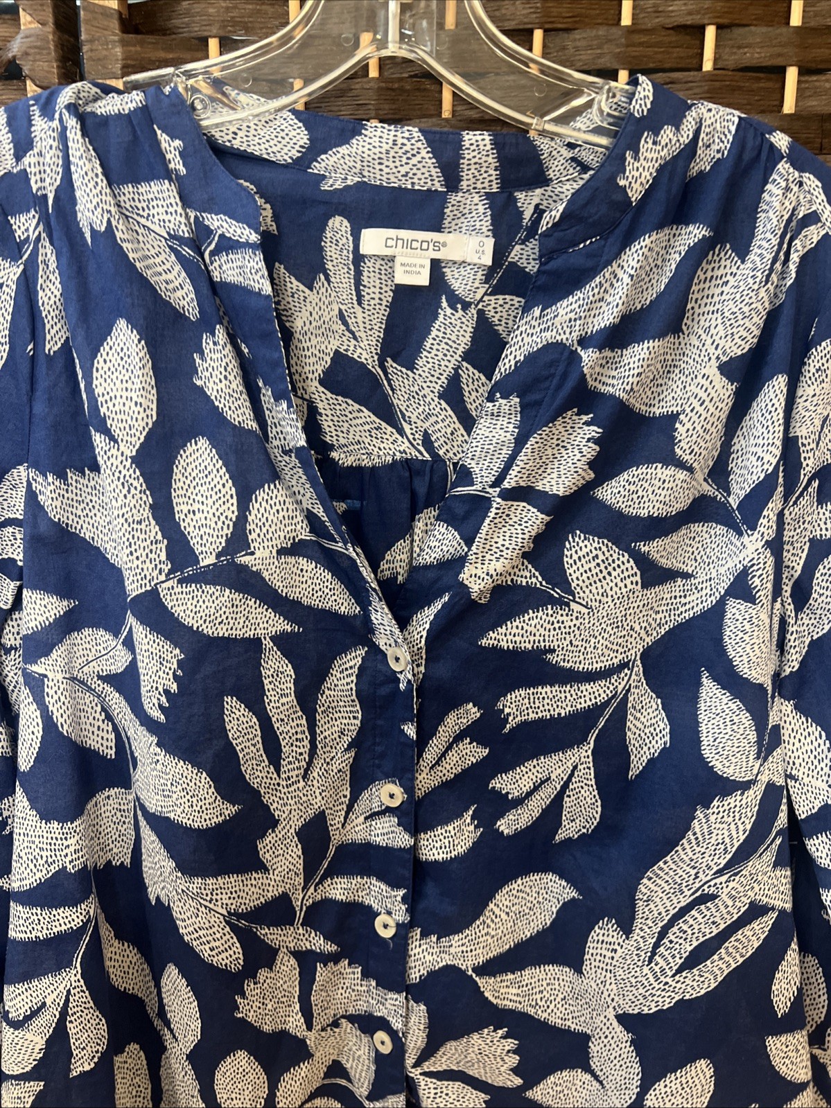 Chicos Button Blouse - image 2