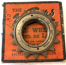 NOS vintage The VILLIERS single speed FREEWHEEL 16t cog 1/2" x 1/8"  L'eroica