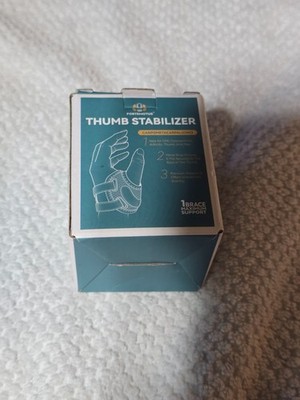 CMC Thumb Brace Left Hand Comfortable Thumb Splint Stabilizer Arthritis Support