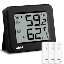 Indoor Outdoor Thermometer Wireless with 3 Sensors Digital Thermometer 500Ft R..