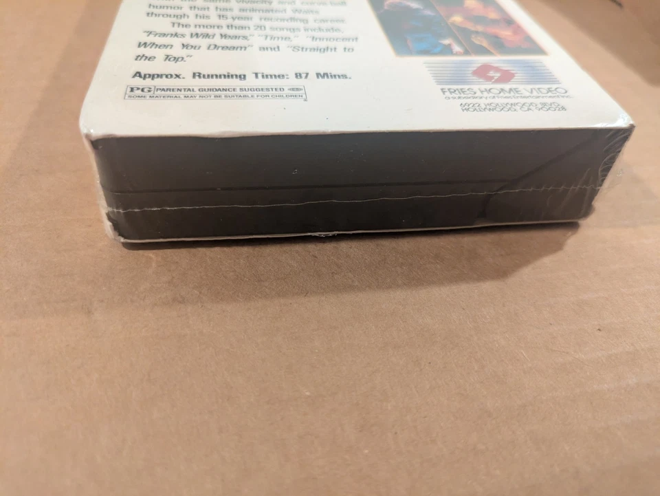 Tom Waits - Big Time (VHS, 1988) Fries Home Video Live Concert NEW Watermark  - Image 4 of 4