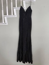 Women’s Black Size 0 Jovani Prom Dress Formal Dress Slightly Used