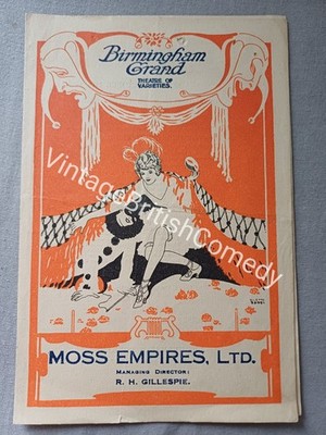 RAR Robb Wilton - Grand, Birmingham 1926