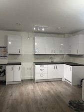 Gloss White Kitchen Units and Worktop For Sale