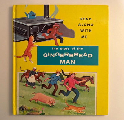 The Story of the Gingerbread Man | Read Along | 1985 Vintage Children's Book