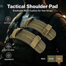 Tactical Vest Shoulder Strap Pads Bulletproof Vest Shoulder Pads