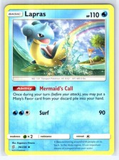 Lapras Uncommon SM - Unified Minds 36/236 LP on eBay