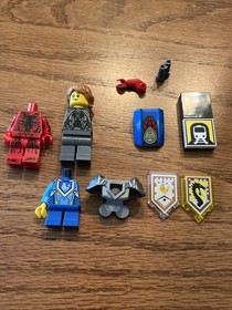 LEGO Minifigure Nexo Knights Ultimate Robin 70333, Carnage 76036 + 76163 PARTS