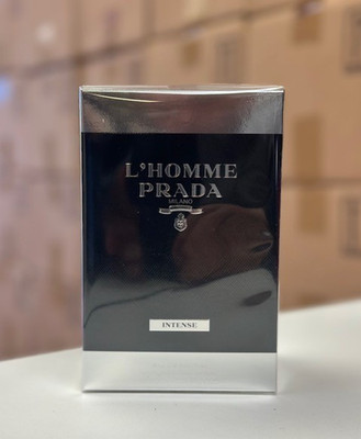 * L'HOMME PRADA INTENSE * Prada 3.3 / 3.4 oz edp Cologne Men * NEW SEALED *