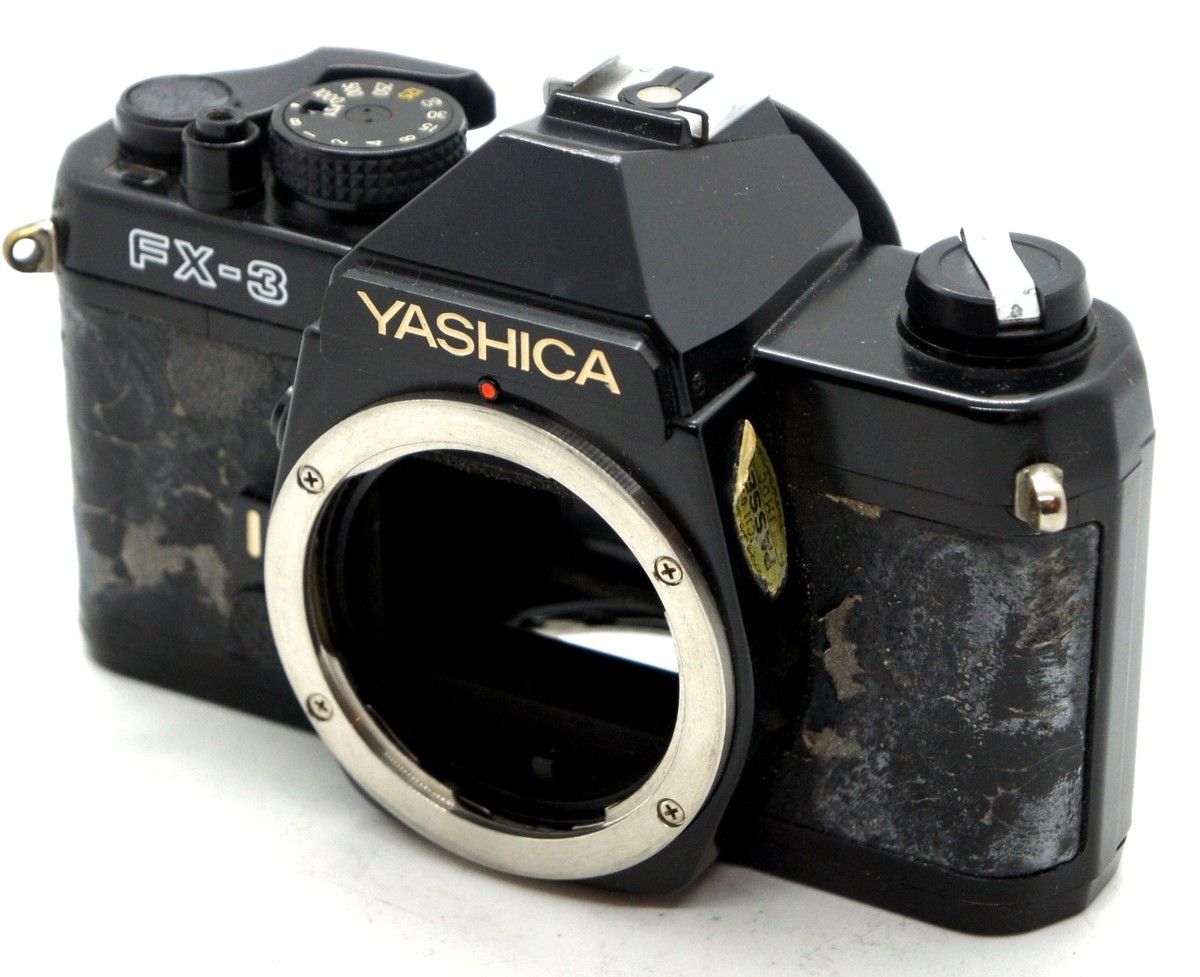 YASHICA FX-3 Electro 35mm SLR Film Camera Body Contax Yashica
