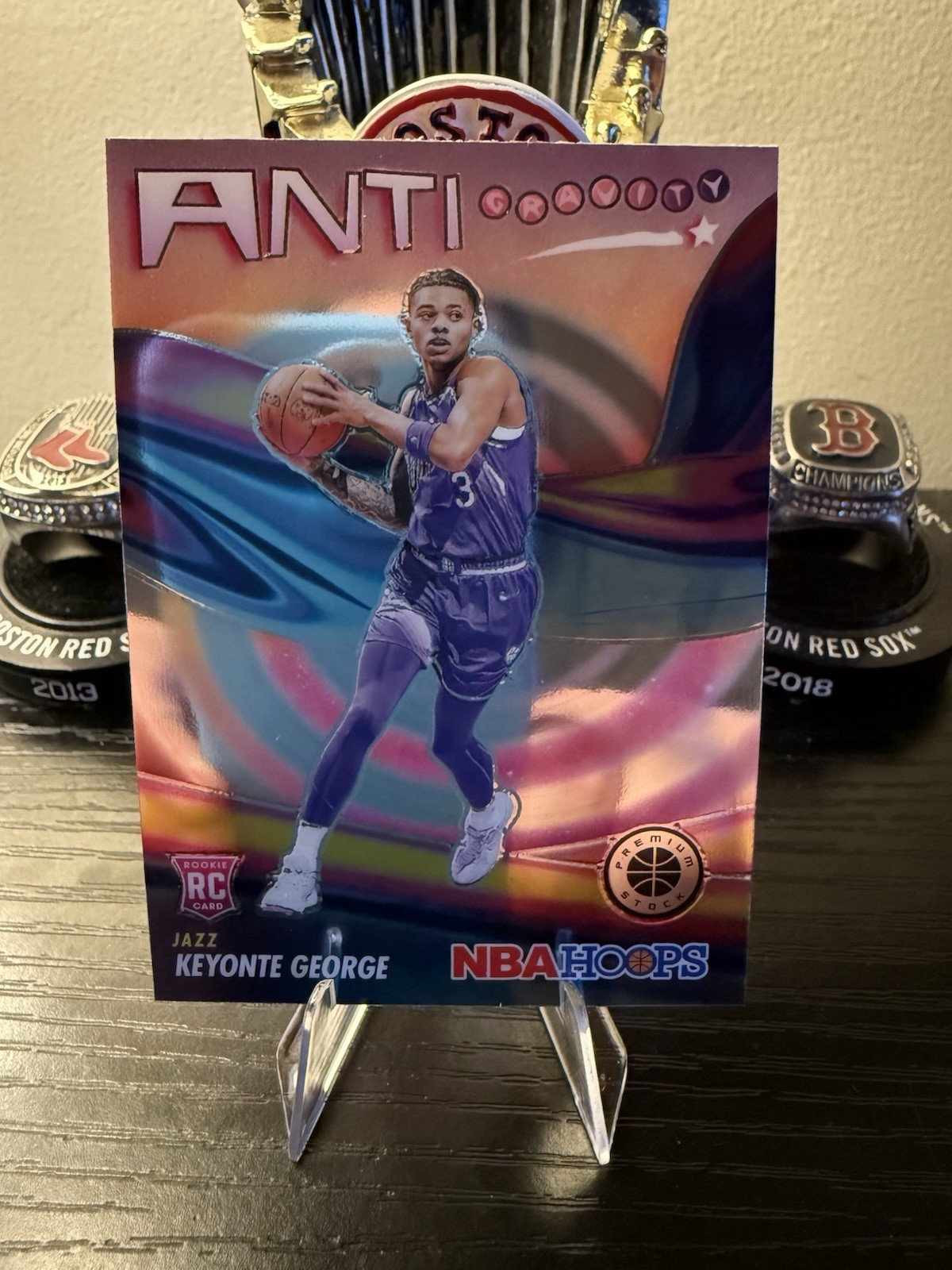 2023-24 Panini Nba Hoops Premium Stock - Anti-Gravity Keyonte George #15 (RC)