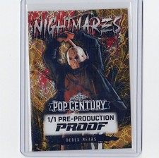 Gold Laser 1/1 Proof • 2026 Leaf Pop Century Nightmares Derek Mears (Jason) 