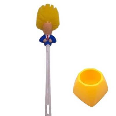 Trump toilet cleaning brush novelty donald bathroom Toilet Brush