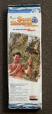 Vtg Super H2O Sun Shower II Solar Camping Shower 5 Gallon NEW old stock