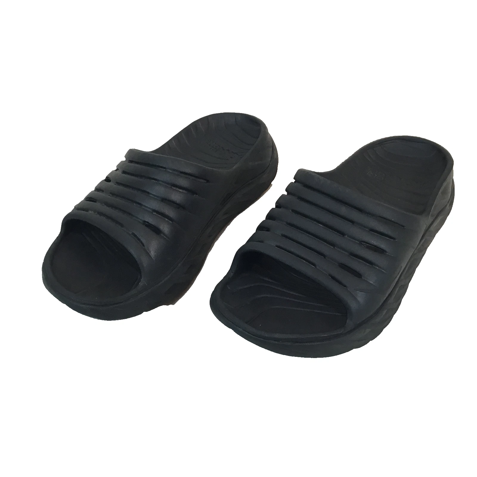 Hoka One One Ora Recovery Slide Black Size US Mens M8 Womens W10