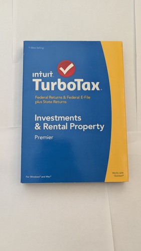 Intuit TurboTax Premier Investments & Rental Property CD Win/Mac (2014)
