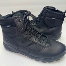 Danner Sonic 6" Side-Zip Mens 10 Black Waterproof Tactical Duty Boots 24430 New