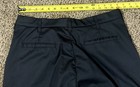 Aramark Work Pants Unisex Adult Size 36 X 32 Black Stretch Waistband Adjustec — photo 6