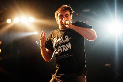 Napalm Death Mark ''Barney'' Greenway Performing Live Onstage Old Music Photo 6