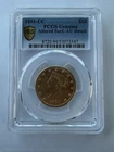 1891-CC $10 PCGS GENUINE LIBERTY HEAD EAGLE AU DETAILS GOLD COIN