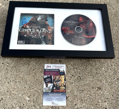 GUCCI MANE SIGNED + FRAMED Hard To Kill CD JSA COA Hip Hop | eBay
