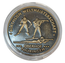 MEDAILLE BIATHLON WELTMEISTERSCHAFT WM OBERHOF 2004