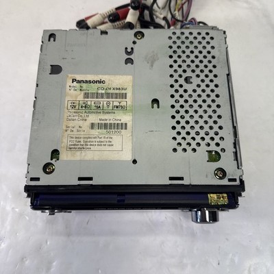 Panasonic CQ-DFX983U CD Player In Dash Receiver for sale online | eBay